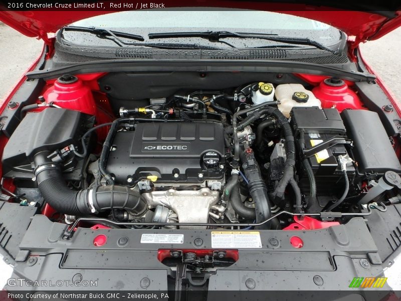 Red Hot / Jet Black 2016 Chevrolet Cruze Limited LT