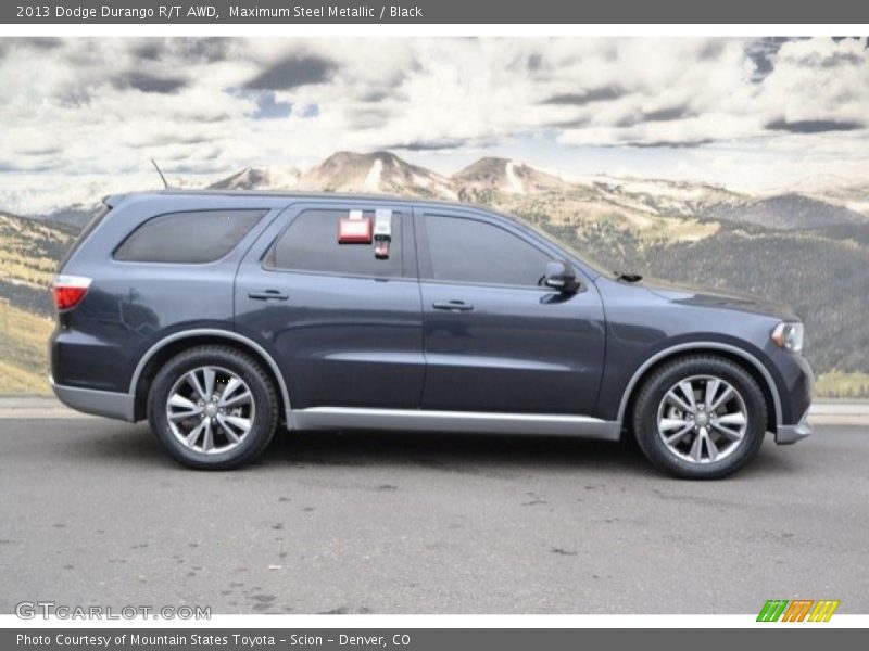 Maximum Steel Metallic / Black 2013 Dodge Durango R/T AWD