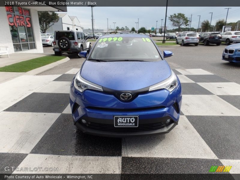 Blue Eclipse Metallic / Black 2018 Toyota C-HR XLE