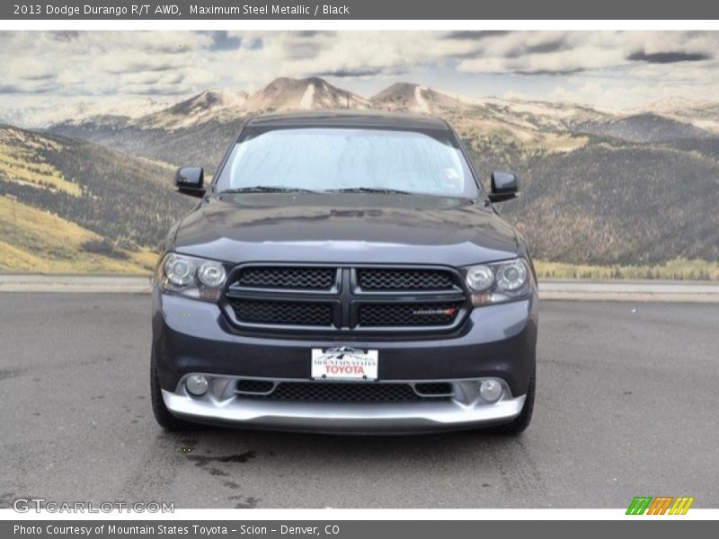 Maximum Steel Metallic / Black 2013 Dodge Durango R/T AWD