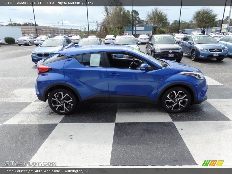 Blue Eclipse Metallic / Black 2018 Toyota C-HR XLE