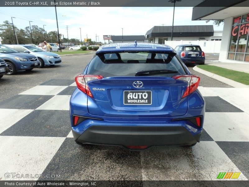 Blue Eclipse Metallic / Black 2018 Toyota C-HR XLE
