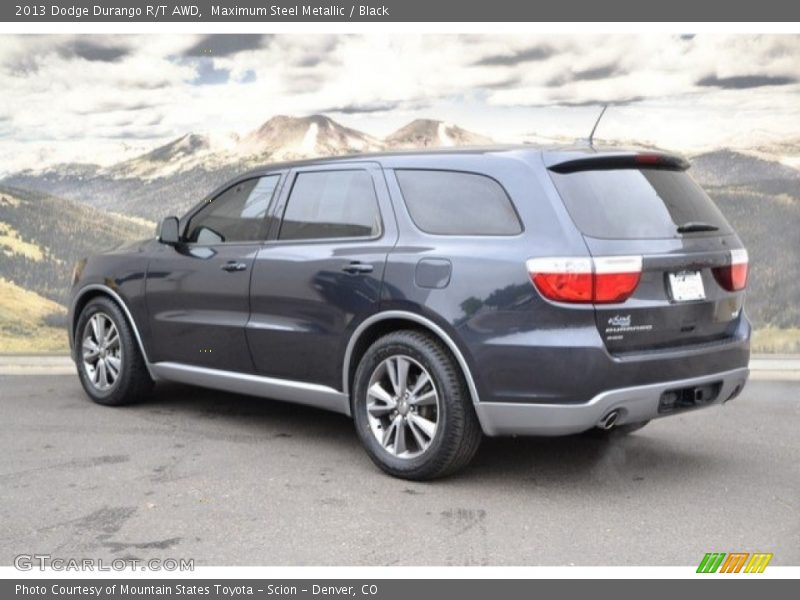 Maximum Steel Metallic / Black 2013 Dodge Durango R/T AWD