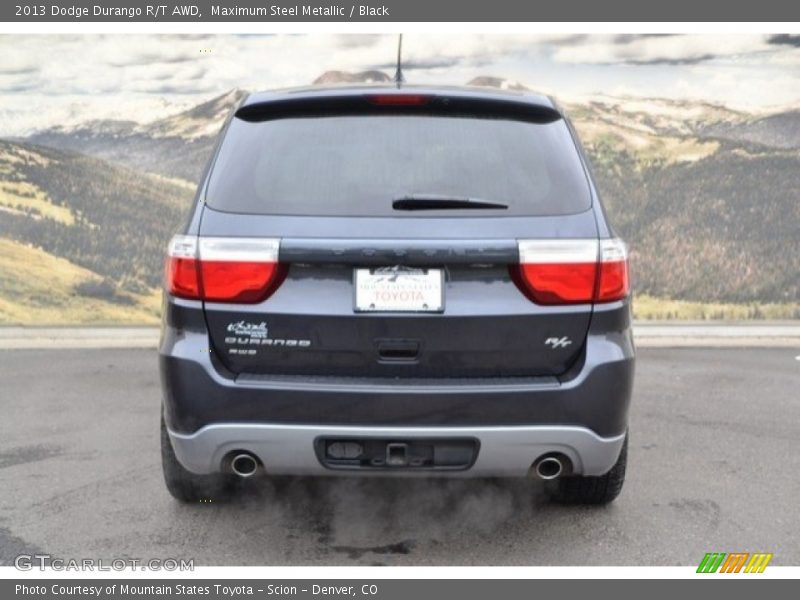 Maximum Steel Metallic / Black 2013 Dodge Durango R/T AWD