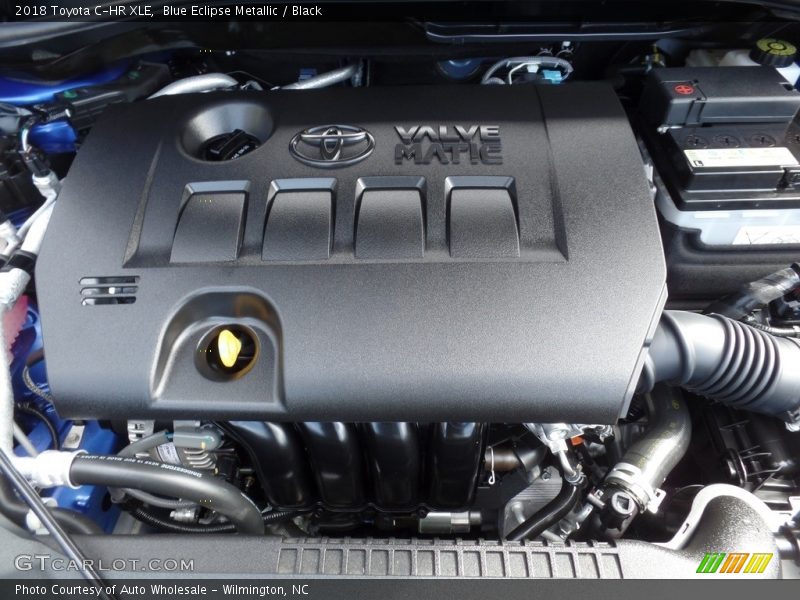 Blue Eclipse Metallic / Black 2018 Toyota C-HR XLE