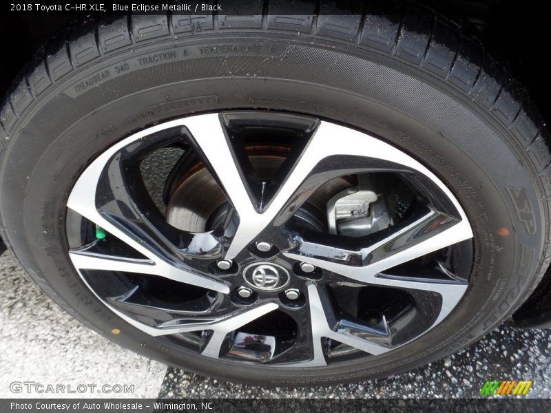 Blue Eclipse Metallic / Black 2018 Toyota C-HR XLE