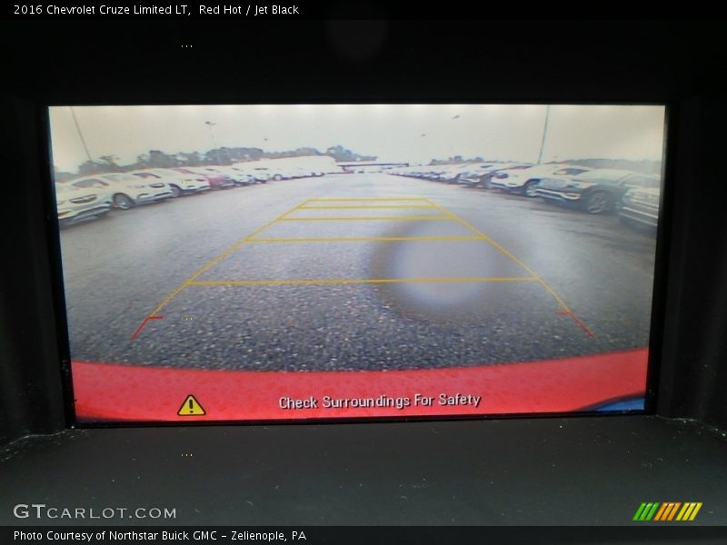 Red Hot / Jet Black 2016 Chevrolet Cruze Limited LT