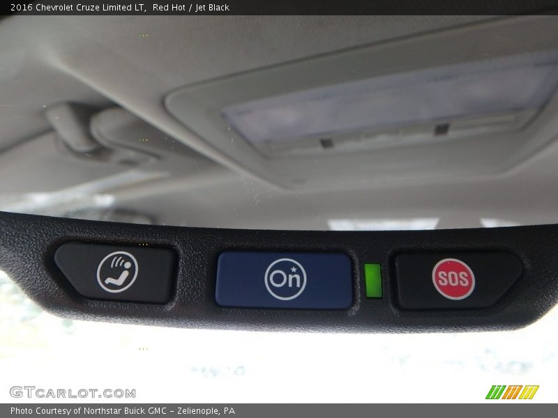 Red Hot / Jet Black 2016 Chevrolet Cruze Limited LT