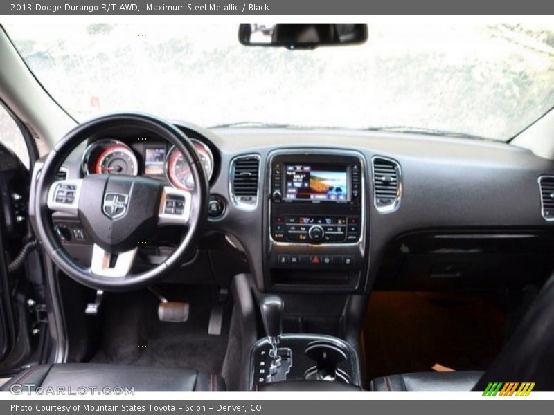 Maximum Steel Metallic / Black 2013 Dodge Durango R/T AWD