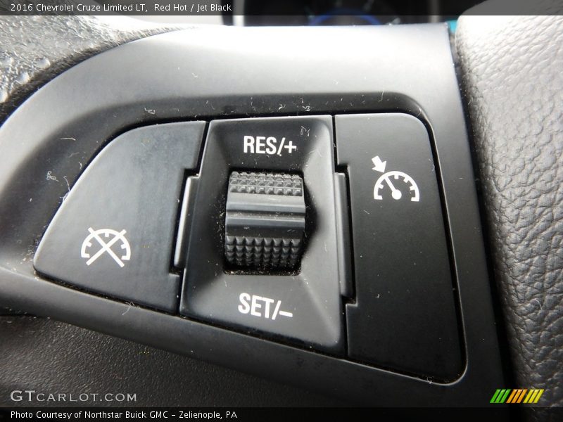 Red Hot / Jet Black 2016 Chevrolet Cruze Limited LT