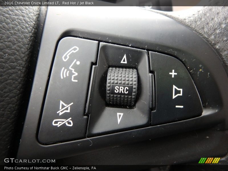 Red Hot / Jet Black 2016 Chevrolet Cruze Limited LT