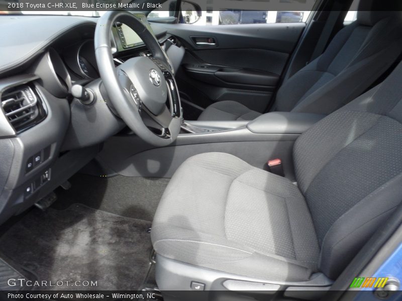 Blue Eclipse Metallic / Black 2018 Toyota C-HR XLE