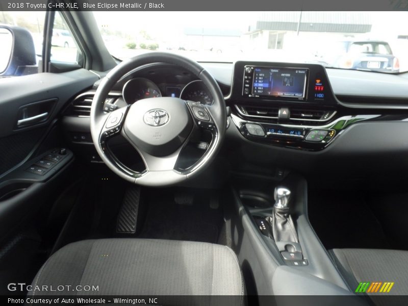 Blue Eclipse Metallic / Black 2018 Toyota C-HR XLE