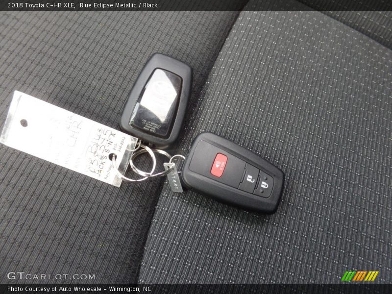 Blue Eclipse Metallic / Black 2018 Toyota C-HR XLE