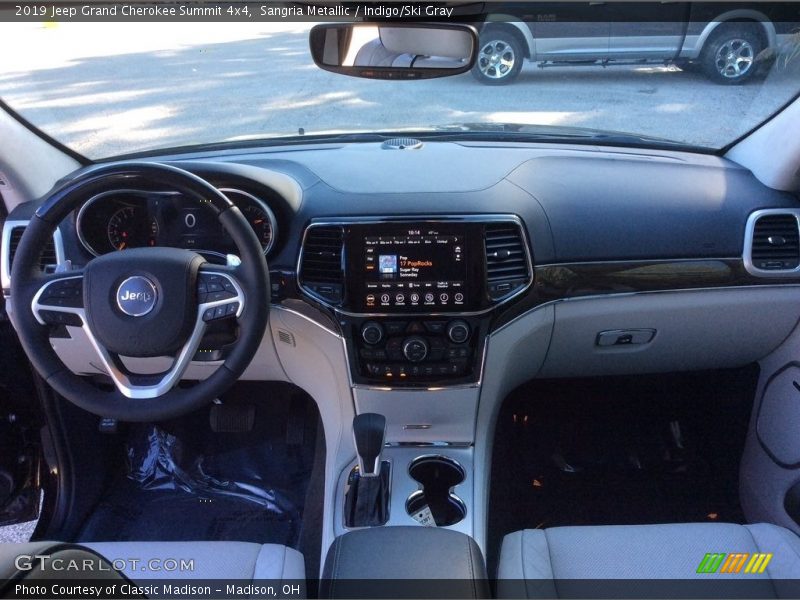 Sangria Metallic / Indigo/Ski Gray 2019 Jeep Grand Cherokee Summit 4x4