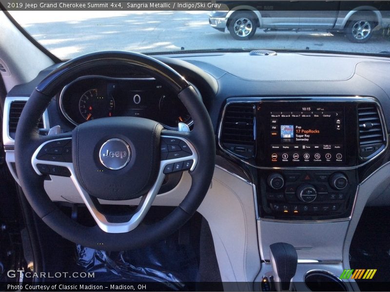 Sangria Metallic / Indigo/Ski Gray 2019 Jeep Grand Cherokee Summit 4x4