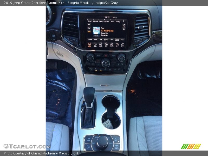 Sangria Metallic / Indigo/Ski Gray 2019 Jeep Grand Cherokee Summit 4x4
