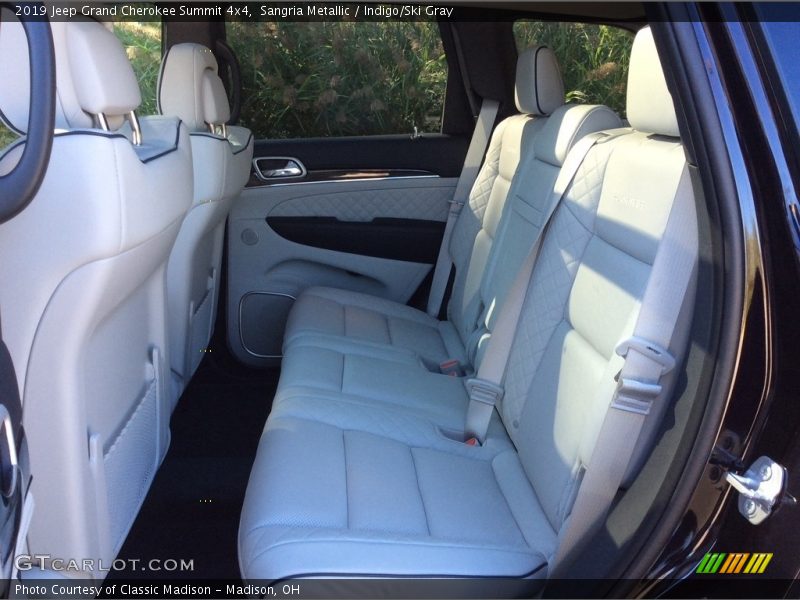 Rear Seat of 2019 Grand Cherokee Summit 4x4