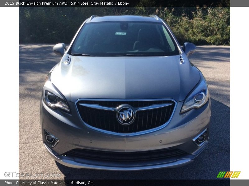Satin Steel Gray Metallic / Ebony 2019 Buick Envision Premium AWD
