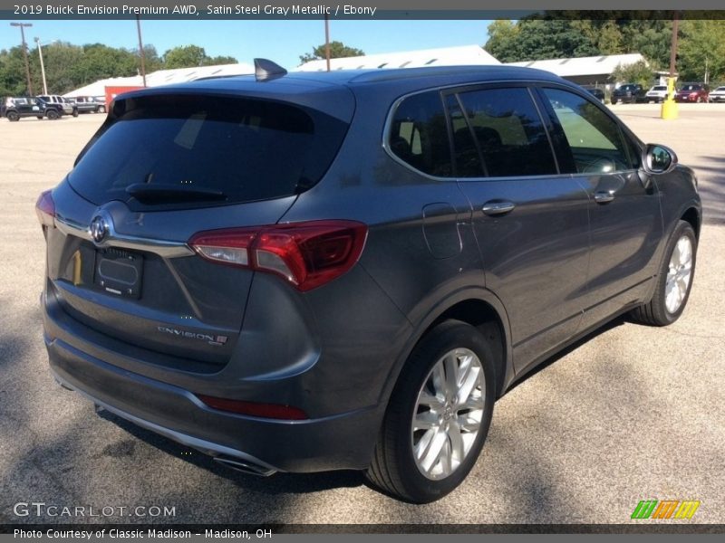 Satin Steel Gray Metallic / Ebony 2019 Buick Envision Premium AWD