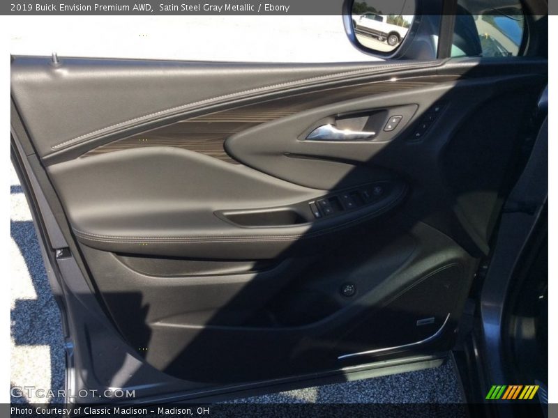 Satin Steel Gray Metallic / Ebony 2019 Buick Envision Premium AWD
