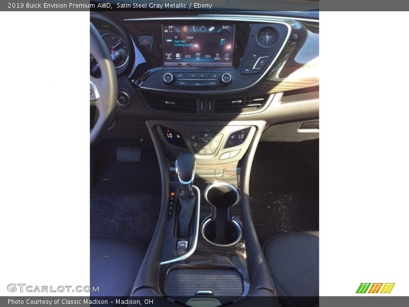 Satin Steel Gray Metallic / Ebony 2019 Buick Envision Premium AWD