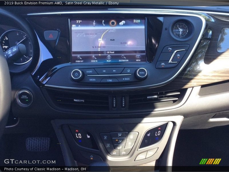 Satin Steel Gray Metallic / Ebony 2019 Buick Envision Premium AWD
