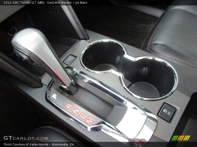 Gold Mist Metallic / Jet Black 2012 GMC Terrain SLT AWD