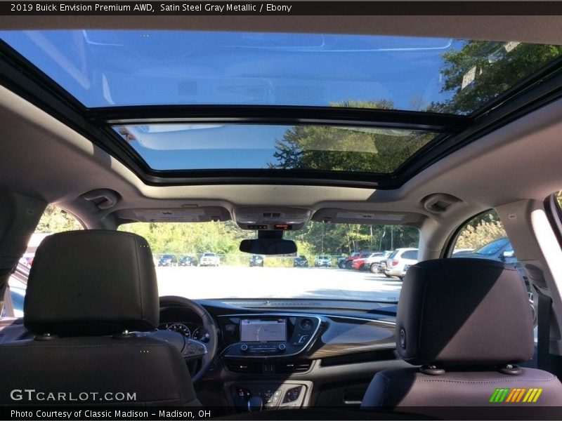Satin Steel Gray Metallic / Ebony 2019 Buick Envision Premium AWD
