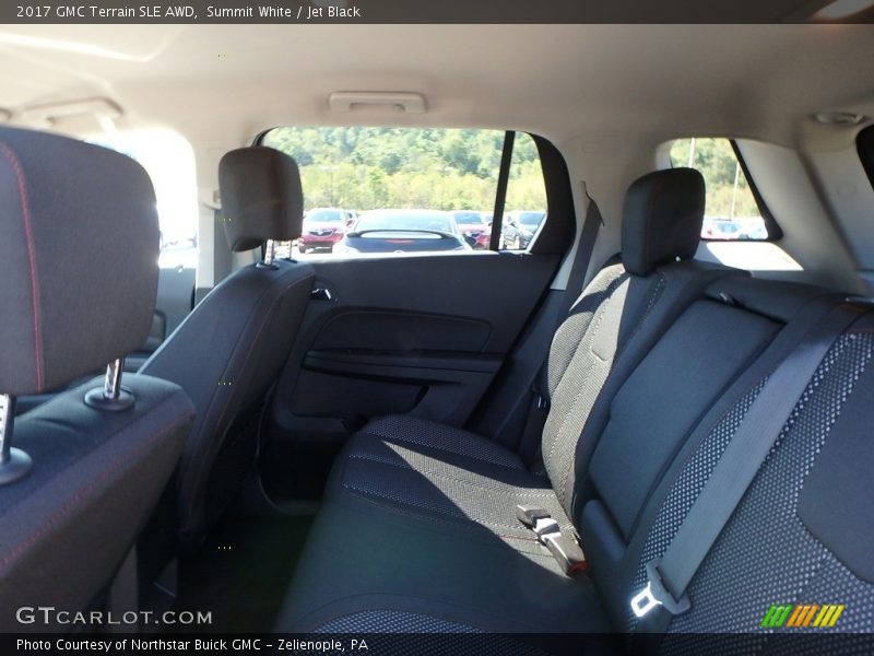Summit White / Jet Black 2017 GMC Terrain SLE AWD