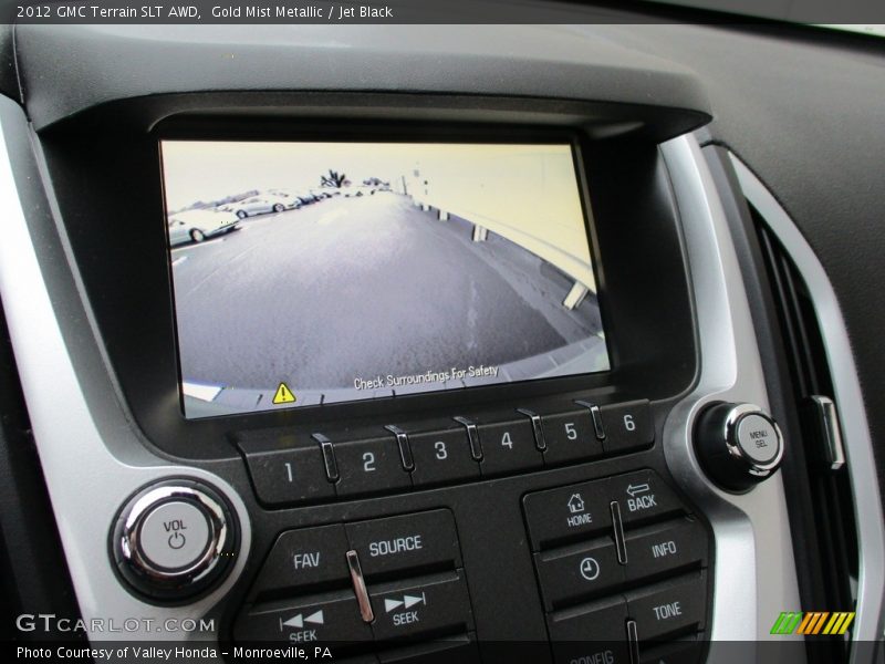 Gold Mist Metallic / Jet Black 2012 GMC Terrain SLT AWD