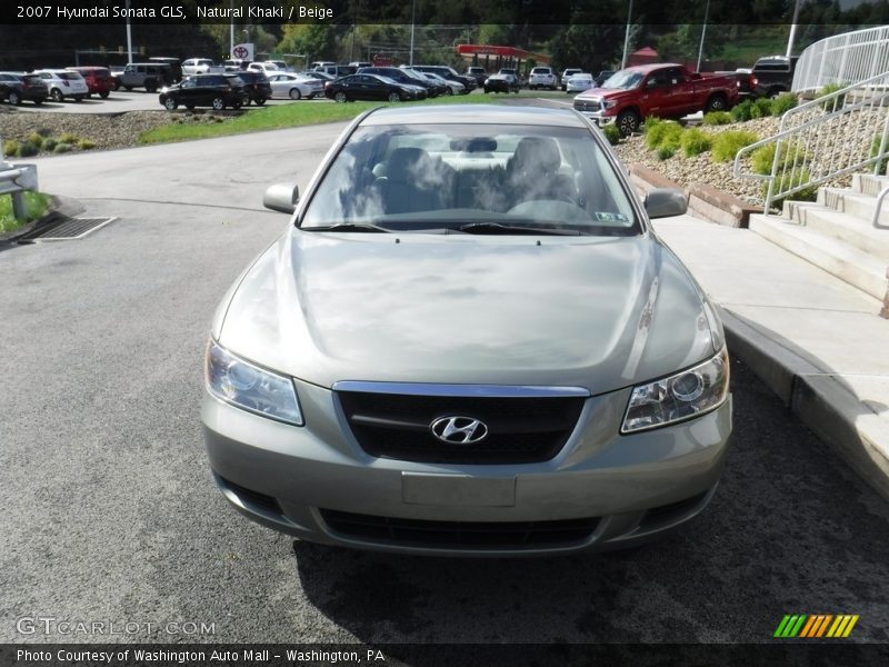 Natural Khaki / Beige 2007 Hyundai Sonata GLS