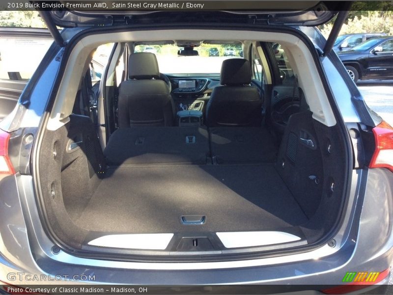 Satin Steel Gray Metallic / Ebony 2019 Buick Envision Premium AWD