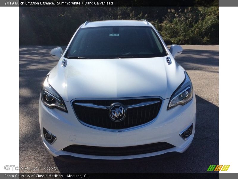 Summit White / Dark Galvanized 2019 Buick Envision Essence