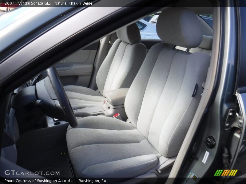 Natural Khaki / Beige 2007 Hyundai Sonata GLS