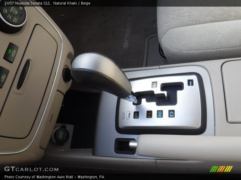 Natural Khaki / Beige 2007 Hyundai Sonata GLS