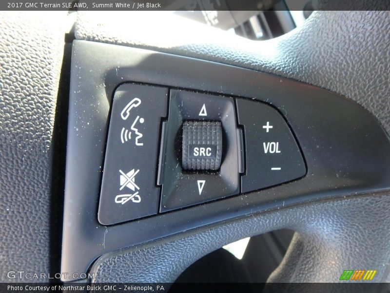 Summit White / Jet Black 2017 GMC Terrain SLE AWD