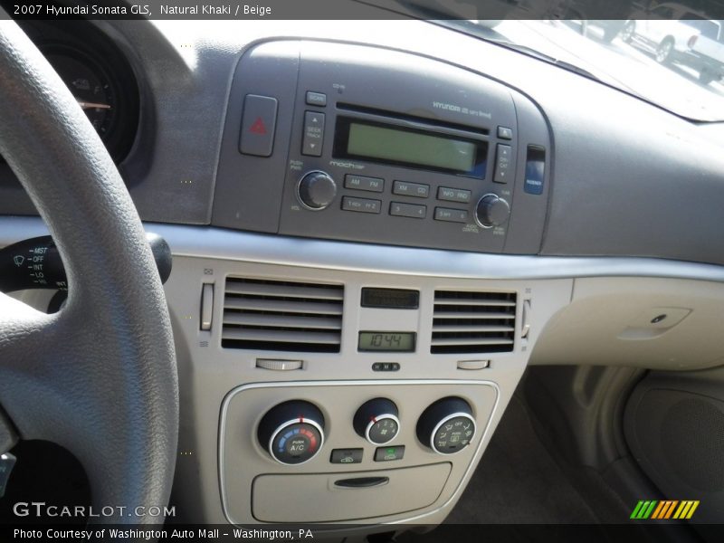 Natural Khaki / Beige 2007 Hyundai Sonata GLS
