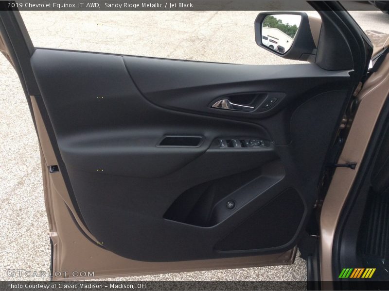 Sandy Ridge Metallic / Jet Black 2019 Chevrolet Equinox LT AWD