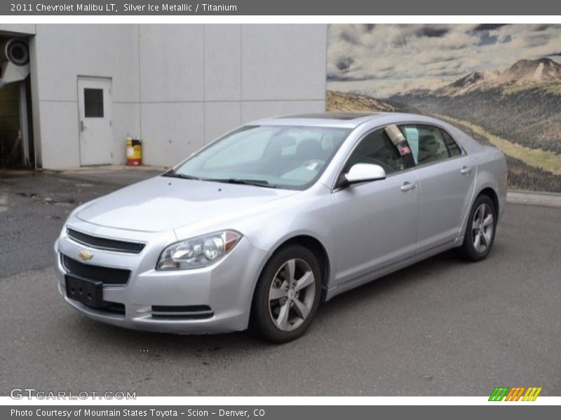 Silver Ice Metallic / Titanium 2011 Chevrolet Malibu LT
