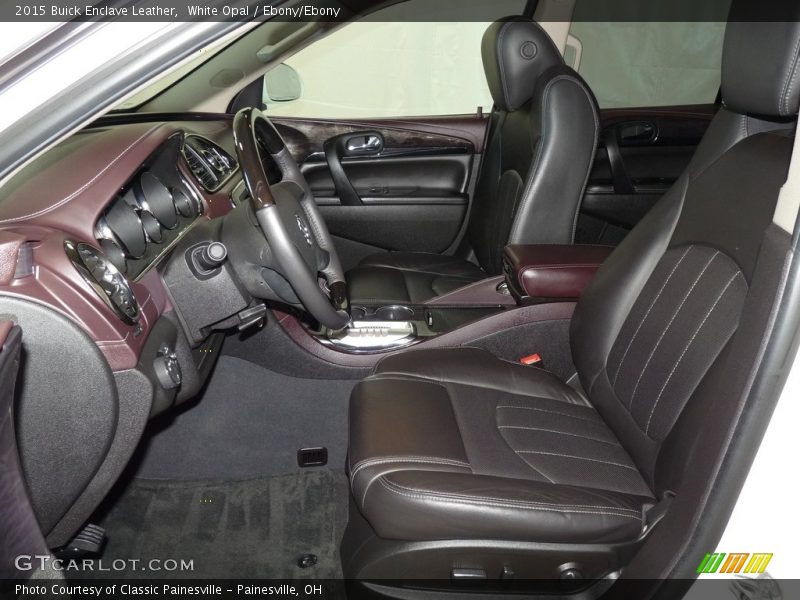 White Opal / Ebony/Ebony 2015 Buick Enclave Leather