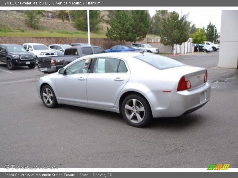 Silver Ice Metallic / Titanium 2011 Chevrolet Malibu LT