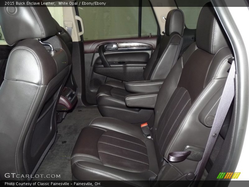 White Opal / Ebony/Ebony 2015 Buick Enclave Leather