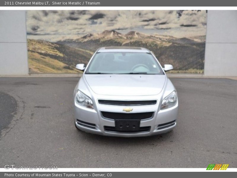 Silver Ice Metallic / Titanium 2011 Chevrolet Malibu LT