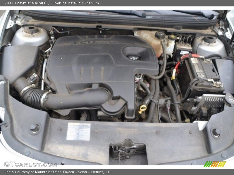 Silver Ice Metallic / Titanium 2011 Chevrolet Malibu LT