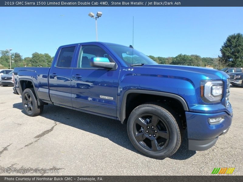 Front 3/4 View of 2019 Sierra 1500 Limited Elevation Double Cab 4WD