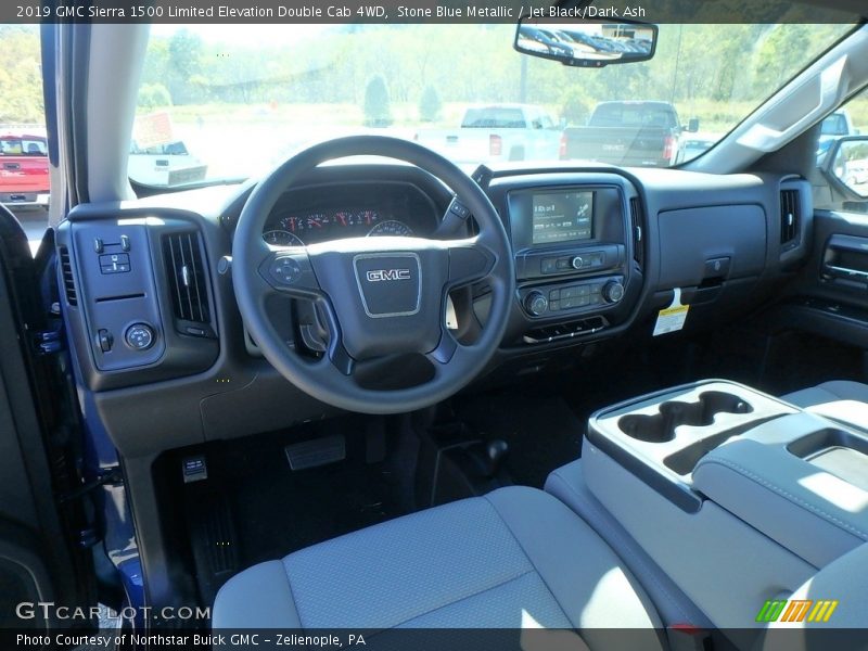  2019 Sierra 1500 Limited Elevation Double Cab 4WD Jet Black/Dark Ash Interior