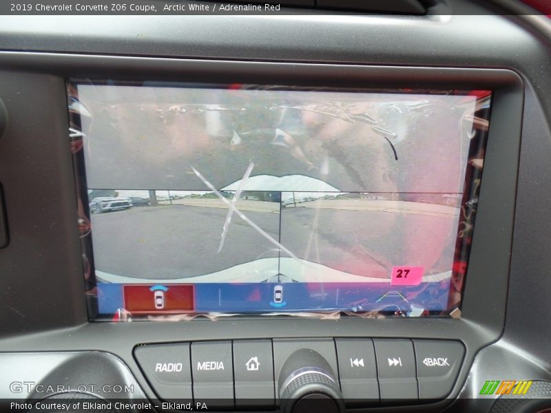 Arctic White / Adrenaline Red 2019 Chevrolet Corvette Z06 Coupe