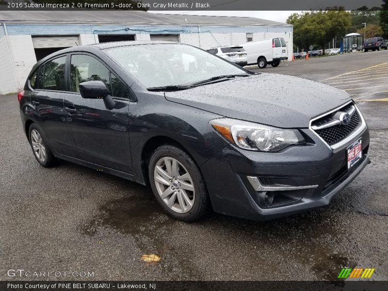 Dark Gray Metallic / Black 2016 Subaru Impreza 2.0i Premium 5-door