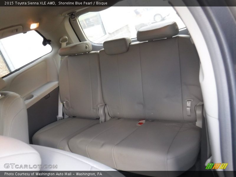 Shoreline Blue Pearl / Bisque 2015 Toyota Sienna XLE AWD